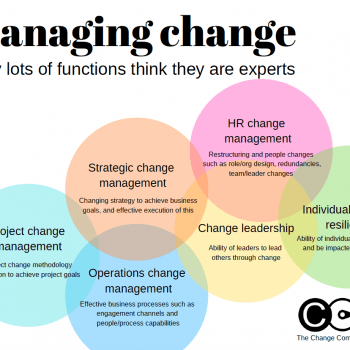 Why lots of functions think they are all experts in managing change