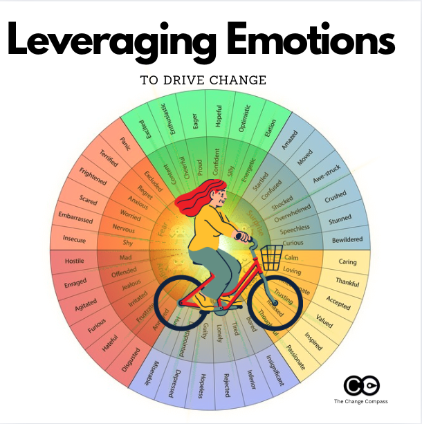 Leveraging emotions for organizational change