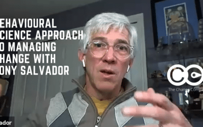 Behavioural science approach to managing change