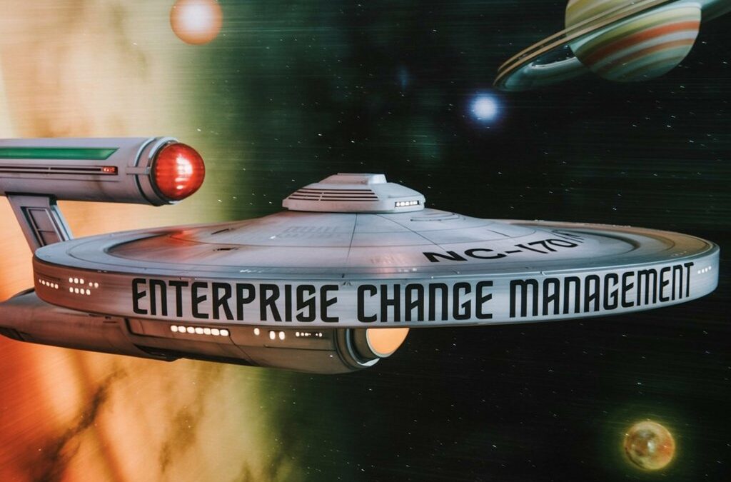 The big difference between change management and enterprise change management