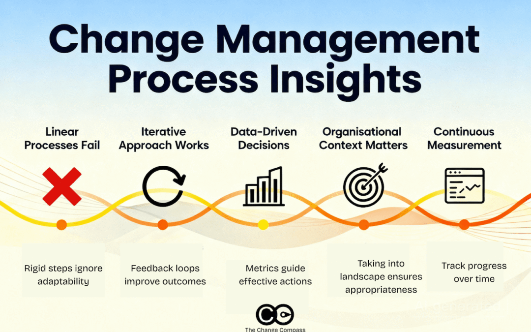 The Modern Change Management Process: Beyond Linear Steps to Data-Driven, Adaptive Transformation