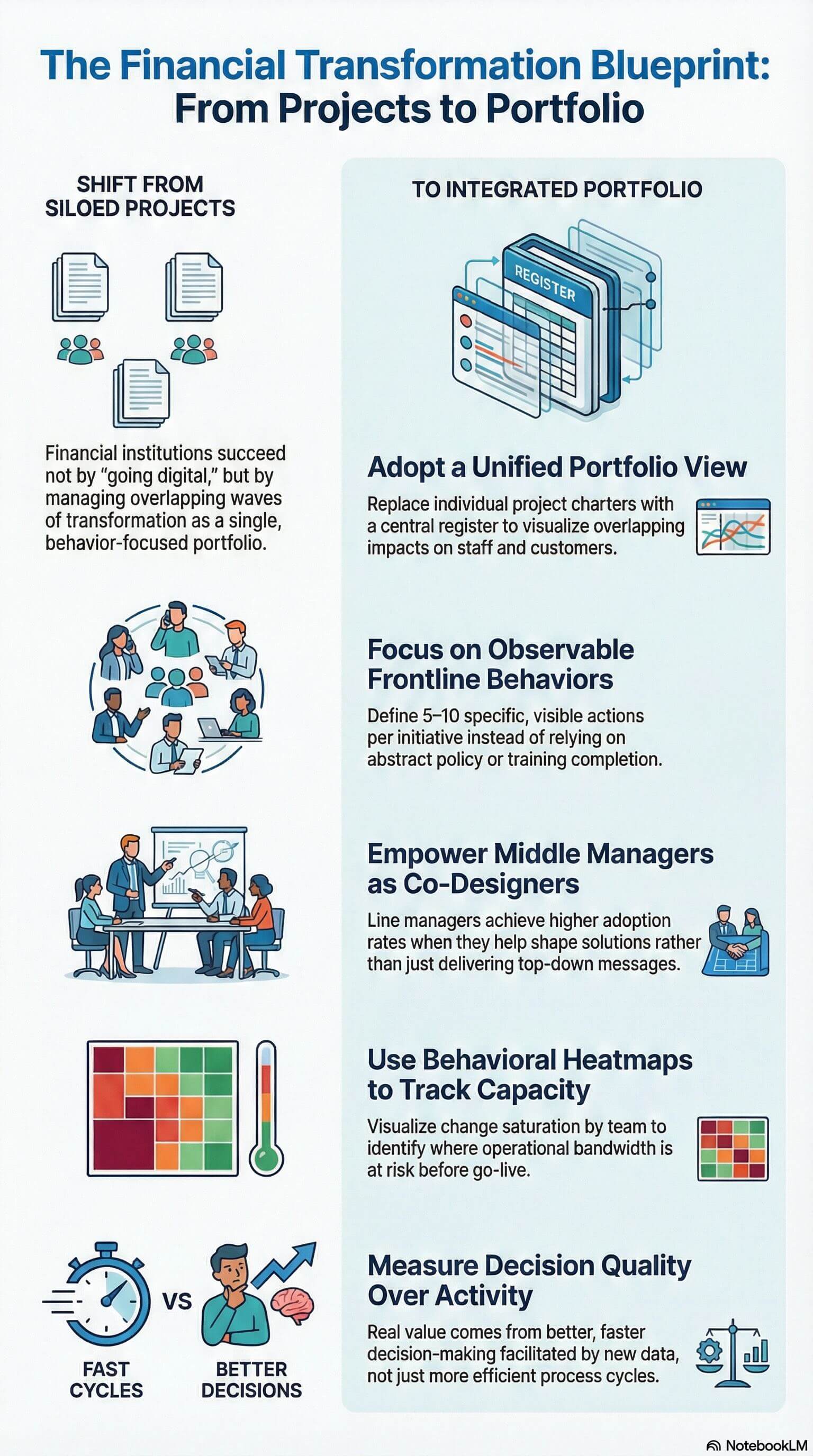 Financial services change transformation blueprint Financial services change transformation blueprint